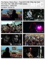 Клип Stone Sour - Tired HD 720p (2013)