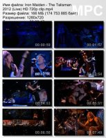 Клип Iron Maiden - The Talisman (Live) HD 720p (2012)