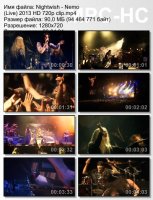 Клип Nightwish - Nemo (Live) HD 720p (2013)