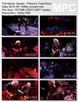 Queen - Prince\'s Trust Rock Gala (HD 1080p) (2010)