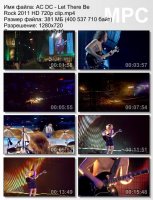 Клип AC/DC - Let There Be Rock HD 720p (2011)