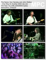 Клип Ken Hensley and John Wetton - One Way Or Another (2002)