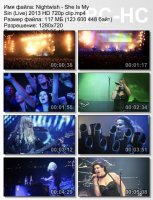 Клип Nightwish - She Is My Sin (Live) HD 720p (2013)