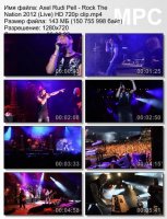 Клип Axel Rudi Pell - Rock The Nation (Live) HD 720p (2012)