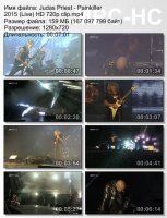 Клип Judas Priest - Painkiller (Live) HD 720p (2015)