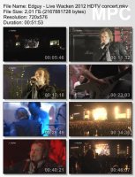 Edguy - Live Wacken (HDTV video) (2012)