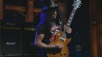 Клип Slash - By the Sword (Live on Craig Ferguson) (2010)