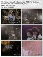 Клип Nazareth - Razamanaz (Live) (1985)