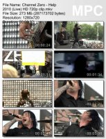 Клип Channel Zero - Help (Live) HD 720p (2010)