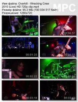 Клип Overkill - Wrecking Crew (Live) (HD 720p) (2010)