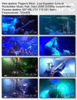 Pagan\'s Mind - Live Equation (Live at Rockefeller Music Hall, Oslo) DVDRip (2008)