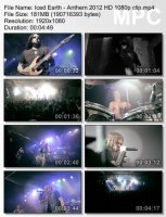 Клип Iced Earth - Anthem HD 1080p (2012)