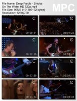 Клип Deep Purple - Smoke On The Water (Live) HD 720p (2006)