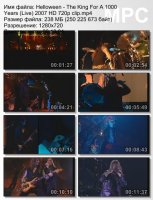 Клип Helloween - The King For A 1000 Years (Live) HD 720p (2007)