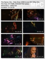 Dio - Holy Diver (Live) (BDRip HD 720p) (2006)
