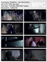 Клип Rebellion - Ala Germanica HD 720p (2012)