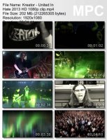 Клип Kreator - United In Hate HD 1080p (2013)