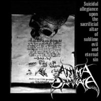 Anima Damnata - Suicidal Allegiance Upon The Sacrificial Altar Of Sublime Evil And Eternal Sin (2001)
