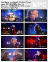 Клип Meat Loaf - Medley (Wetten Dass) (HD 720p) (2011)