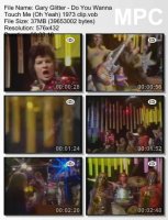 Клип Gary Glitter - Do You Wanna Touch Me (Oh Yeah) (1973)