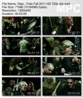 Клип Otep - Fists Fall HD 720p (2011)