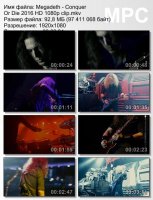 Клип Megadeth - Conquer Or Die HD 1080p (2016)