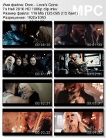 Клип Doro - Love\'s Gone To Hell HD 1080p (2016)