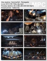 Клип Hammerfall - Renegade (Live) HD 720p (2012)