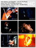 Led Zeppelin - Live At The Royal Albert Hall (DVDRip) (1970)