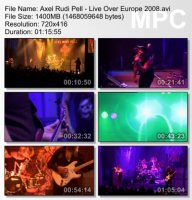 Axel Rudi Pell - Live Over Europe (2008)