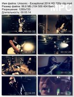 Клип Unisonic - Exceptional HD 720p (2014)