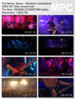 Saxon - Montreux Jazzfestival HD 720p (2008)