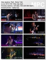 Клип Ratt - Body Talk (Live) HD 720p (2012)