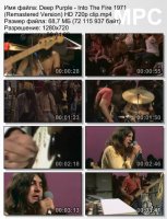 Клип Deep Purple - Into The Fire (Remastered Version) HD 720p clip (1971)