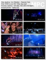 Клип Iron Maiden - Heaven Can Wait (Live) HD 720p (2008)