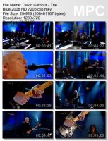 Клип David Gilmour - The Blue (HD 720p) (2008)