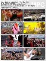 Megadeth - The Big 4 In Sofia HD 720p (2010)