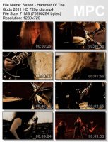 Клип Saxon - Hammer Of The Gods HD 720p (2011)