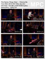 Клип Ringo Starr - I Wanna Be Your Man (HD 720p) (2012)