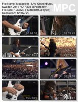 Megadeth - Live Gothenburg, Sweden HD 720p (2011)