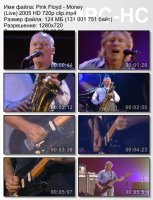 Клип Pink Floyd - Money (Live) HD 720p (2005)