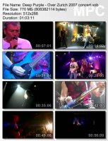 Deep Purple - Over Zurich (DVDRip) (2007)