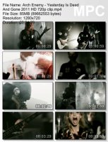 Клип Arch Enemy - Yesterday Is Dead And Gone HD 720p (2011)