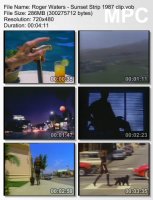 Клип Roger Waters - Sunset Strip (1987)
