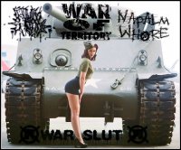 Cum Book & War Of Territory & Napalm Whore - War Slut (Split) (2015)