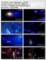 Ozzy Osbourne - Live At Ozzfest London HD 1080p BDRip (2010)