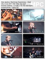 Клип Machinae Supremacy - Dark City (Live) HD 720p (2011)