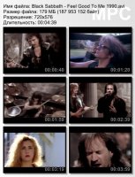 Клип Black Sabbath - Feel Good To Me (1990)