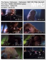 Клип Helloween - Halloween HD 720p (1987)