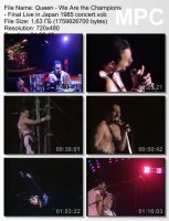 Queen - We Are The Champions - Final Live In Japan (DVDRip) (1985)